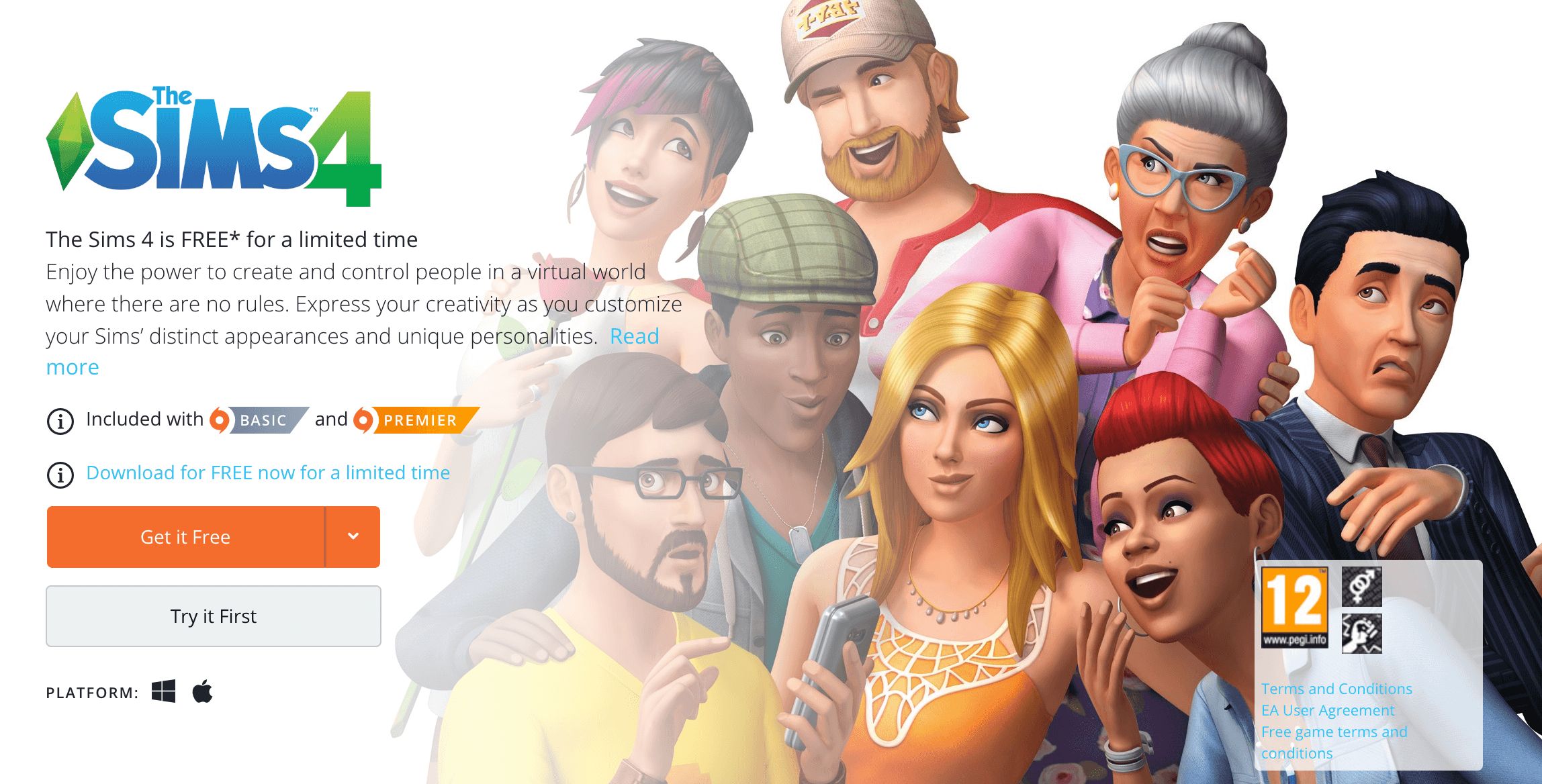 Sims for mac free