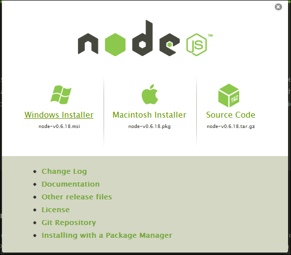 Node Js Download Mac